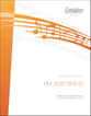 I'm Justified Vocal Solo & Collections sheet music cover